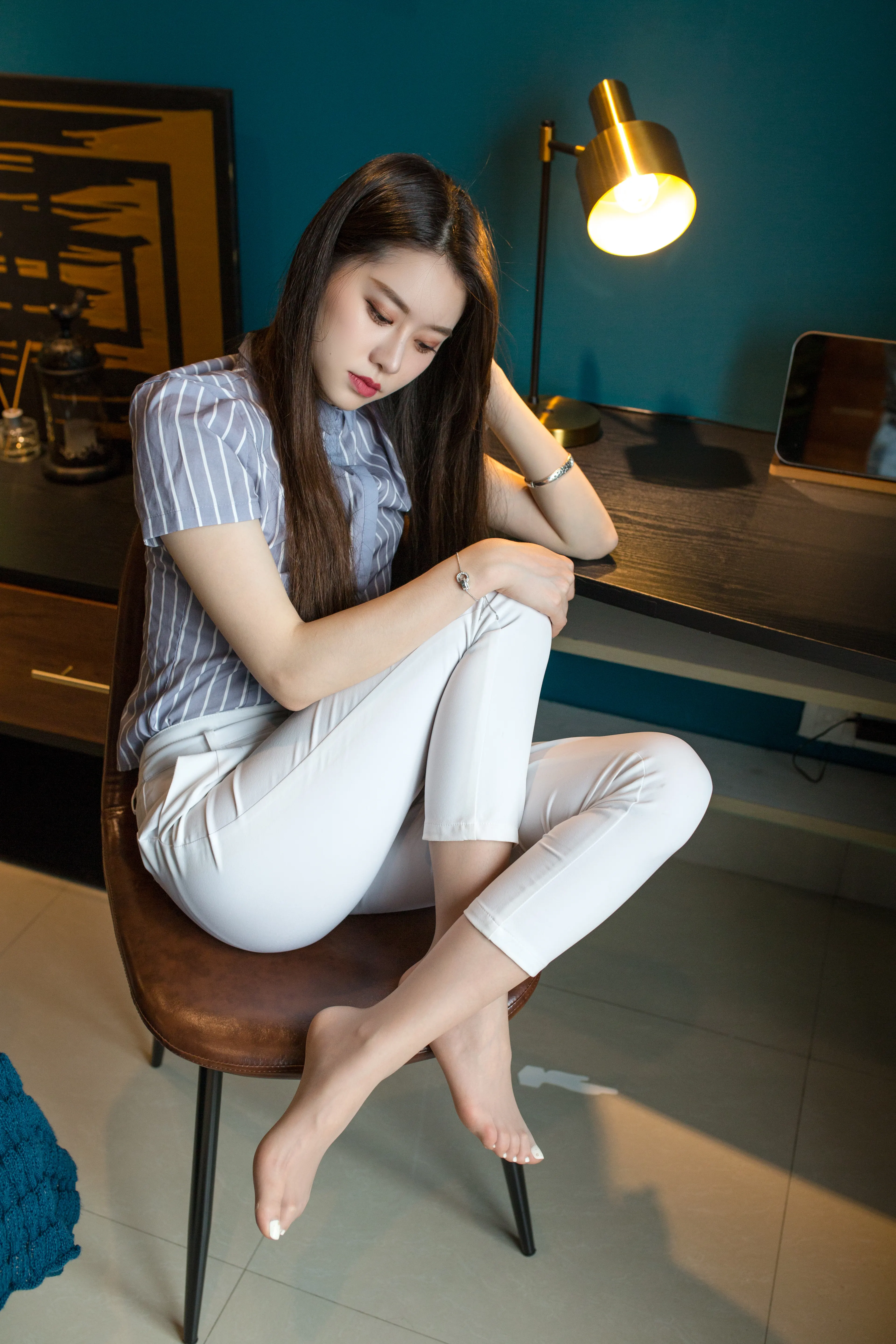 颜值女神@Sia不吃鱼微密圈长腿玉足写真合集65套 美图合集 第4张