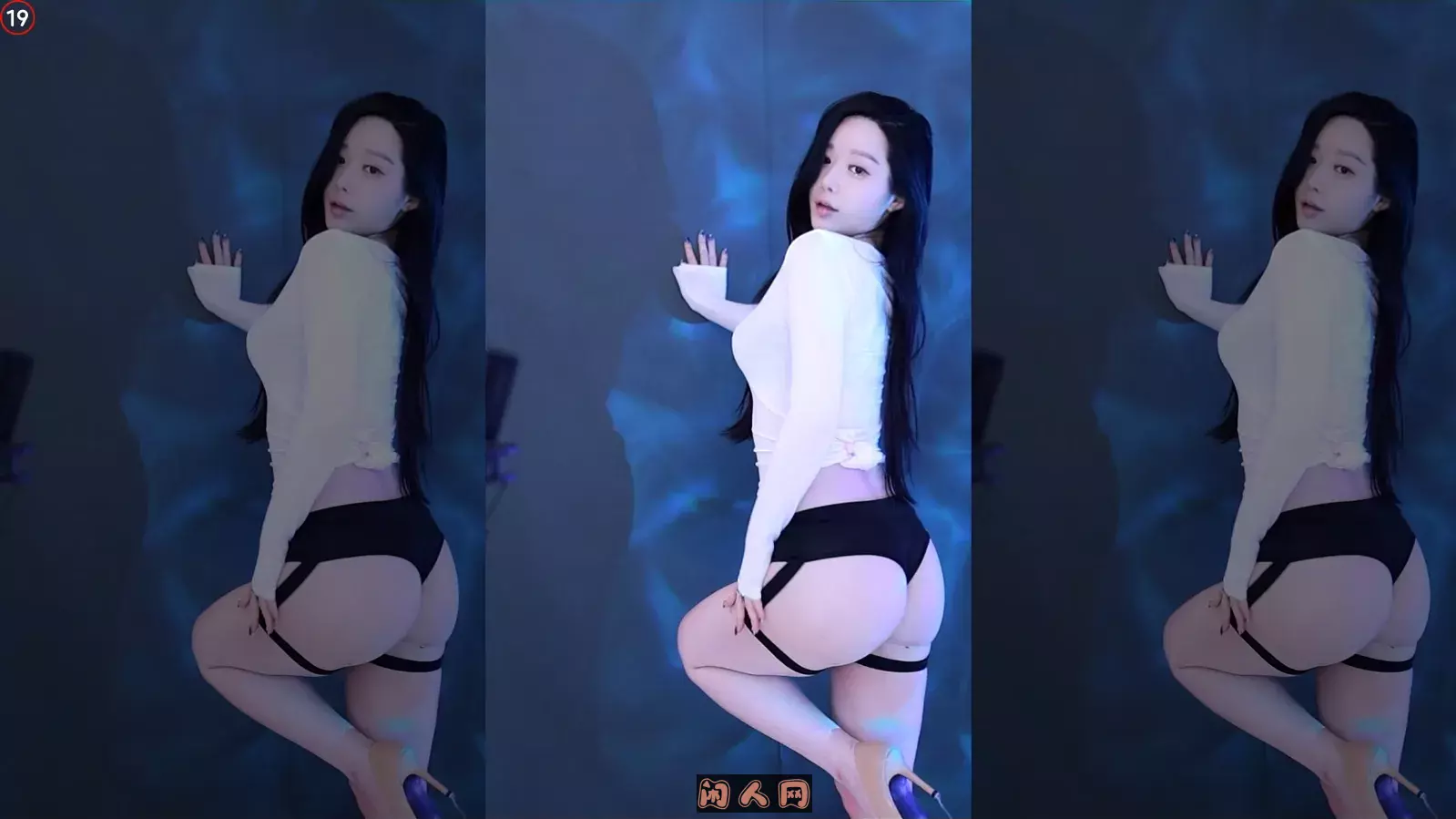 AfreecaTV韩国BJ兰摩托摇颜值女神精选舞蹈视频回放合集[原版无水] 韩国主播 第1张