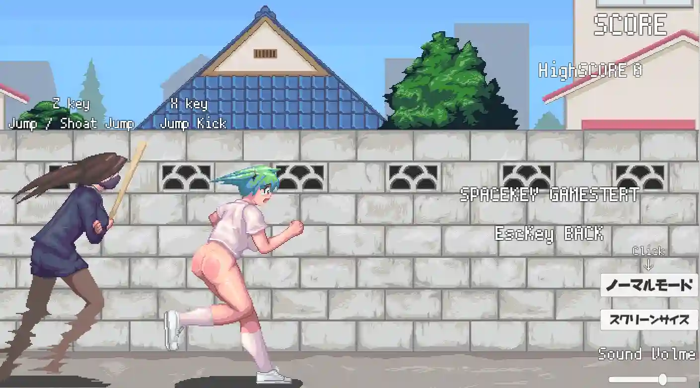 [ACT游戏/全动态]忍者少女的修行-逃跑吧にんじゃ修行～走り込み～100M ACG电脑端 第5张