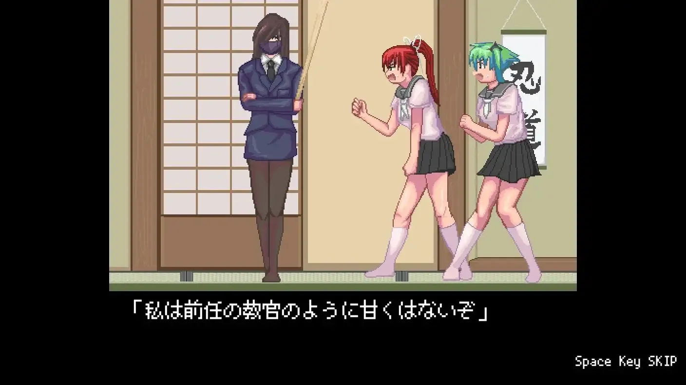 [ACT游戏/全动态]忍者少女的修行-逃跑吧にんじゃ修行～走り込み～100M ACG电脑端 第2张