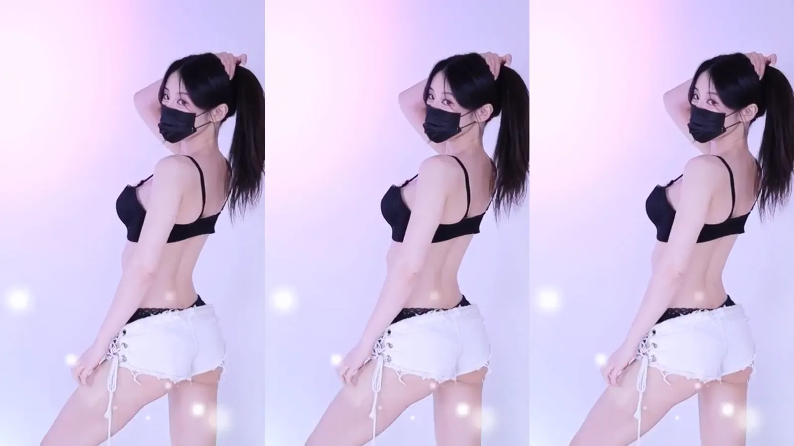 Pandatv韩国BJ ohhanna清新甜美女神2025年5月舞蹈合集[26v2.8G] 韩国主播 第5张