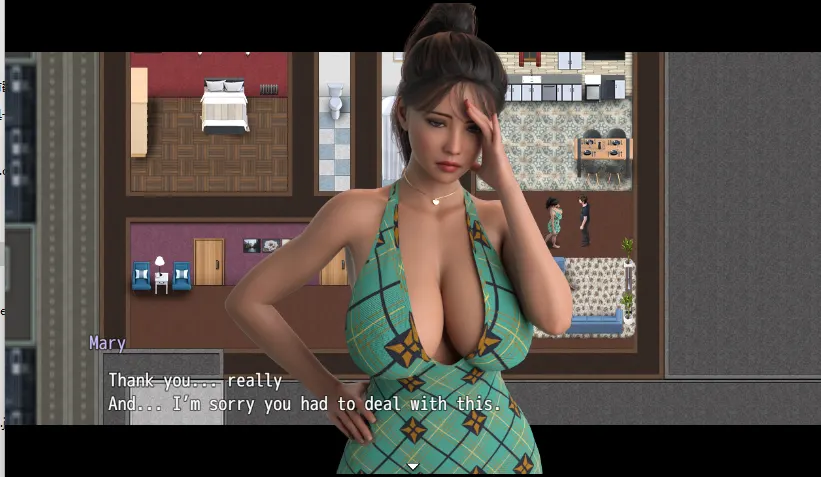 [RPG游戏/全动态]我爱上了我的邻居：而她那酗酒的丈夫却一无所知 I’m Falling for My Neighbor: And Her Drunk Husband Has No Clue AI汉化版1.70G ACG电脑端 第4张